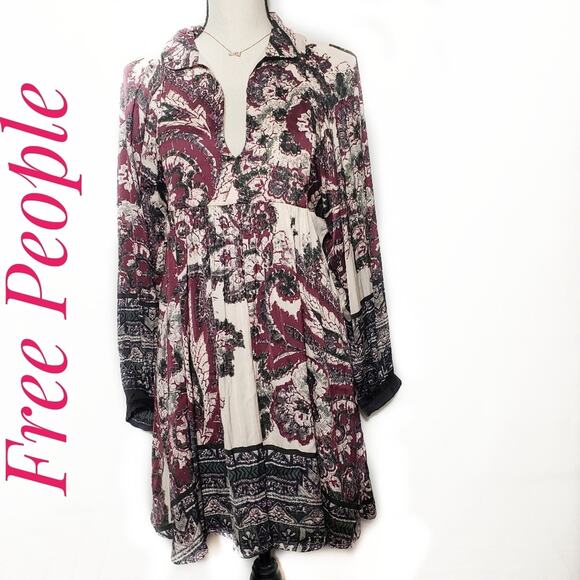 Free people floral dress NWOT sz xs - Picture 1 of 3